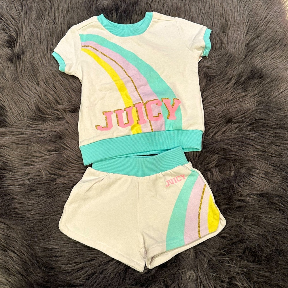 Juicy Couture two piece retro matching set